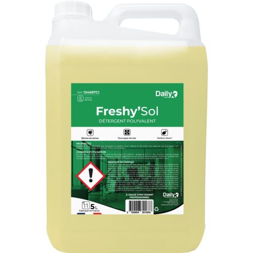 FRESHYSOL Détergent polyvalent DAILYK START - Bidon 5L