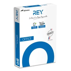 Ramette 500 feuilles papier Blanc OFFICE A4 80g CIE 166 copieur, Laser, jet d'encre