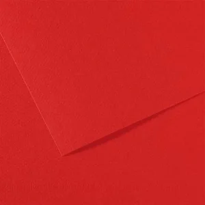 FABRIANO Feuille dessin couleur 50 x 65 cm Tiziano 160g Rouge Vésuve