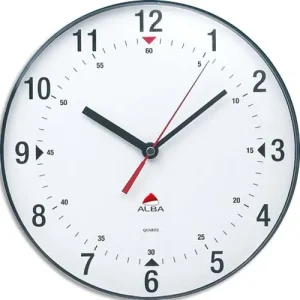 ALBA Horloge murale ronde diamètre 25 cm Horclass