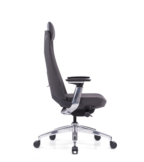 Fauteuil président synchrone blocable 5 positions Têtière réglable en hauteur Dossier filet