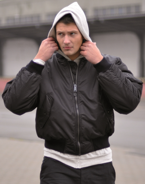 VESTE DE VOL US MA1® TEESAR® NOIR