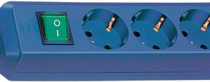 Multiprise brennstuhl « Eco-Line », 3 prises, bleu