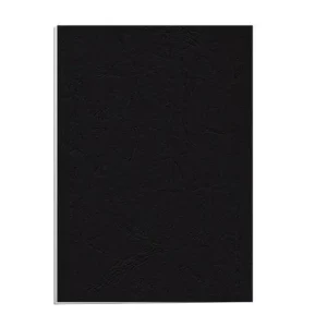 FELLOWES Boîtes de 25 couvertures DELTA format A4 Noir 5373801
