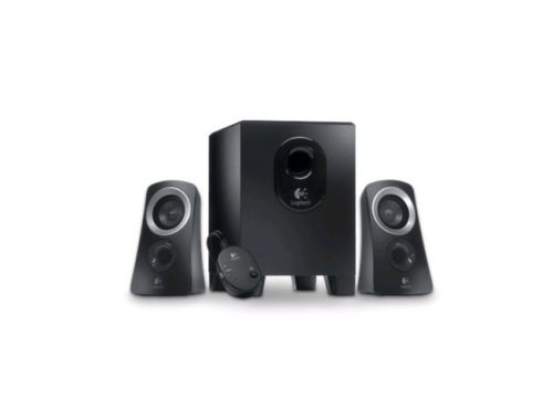 Logitech 2.1 système haut-parleur Z313, noir