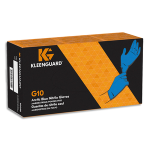 KIMBERLY Boîte 200 Gant Kleenguard actic Bleu nitrile taille S