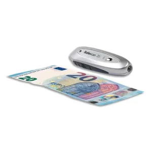 SAFESCAN 35 Detecteur faux billets ultra compact double vérification 10x10 cm 112-0267