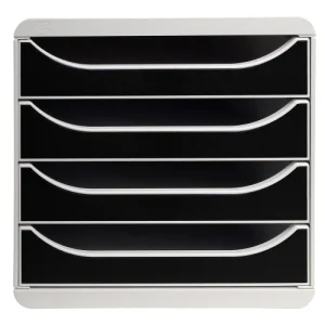 EXACOMPTA Module de classement Big box Gris/Noir