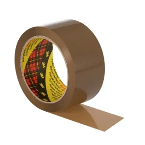 SCOTCH Adhésif d'emballage en Polypropylène 48 microns - H50 mm x 66 mètres Havane 22558