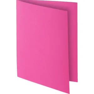EXACOMPTA Paquet de 100 sous-chemises ROCK'S en carte 80 grammes coloris Rose