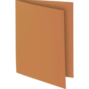 EXACOMPTA Paquet de 100 sous-chemises ROCK'S en carte 80 grammes coloris Havane