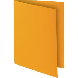 EXACOMPTA Paquet de 100 sous-chemises ROCK'S en carte 80 grammes coloris Ocre