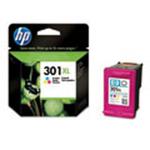 HP 301XL Cartouche d'Encre Trois Couleurs grande capacité Authentique (CH564EE)
