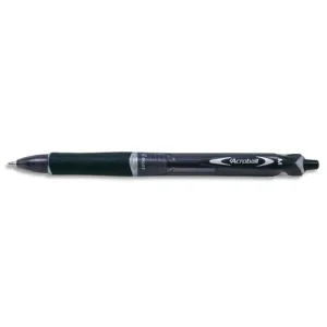 PILOT Stylo bille Acroball Clip plastique, pointe moyenne, coloris Noir