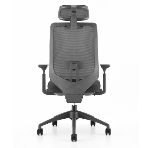 Fauteuil bureautique synchrone Réglable en hauteur par lift (KGS) Structure assise coloris gris,