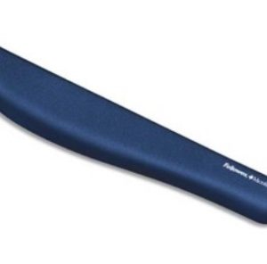 FELLOWES Support clavier poignets PlushTouch Bleu marine 9287402