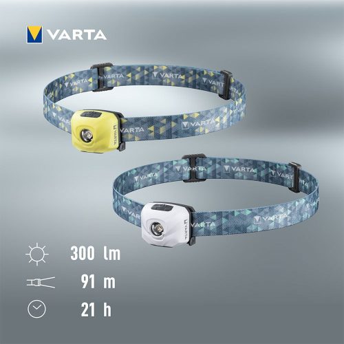 ARTA Lampe frontale Outdoor Sports Ultralight H30R, blanc