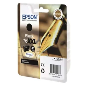 EPSON Cartouche Jet d'Encre DURABrite Ultra Noir XXL ''Stylo à plume''16 - C13T16814012