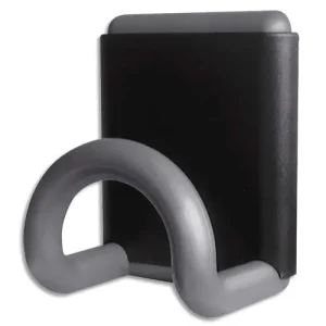 UNILUX Patère magnétique Gris métallisé 8x10 cm