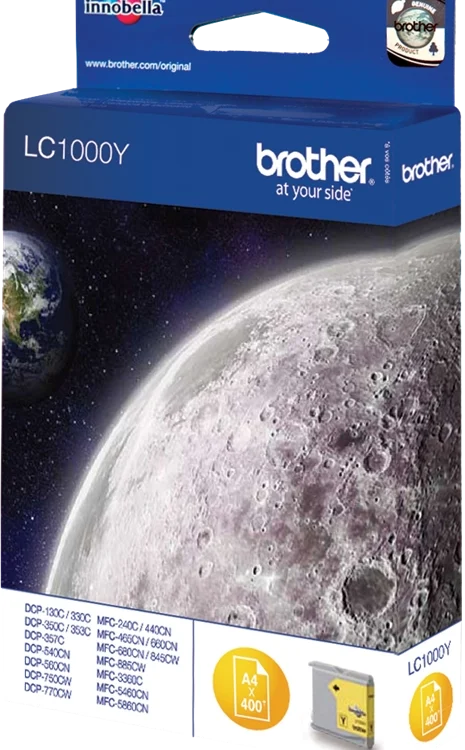 BROTHER Cartouche Jaune LC1000Y