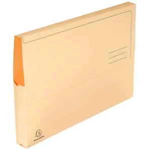 EXACOMPTA Paquet 50 chemises à poche SUPER en carte 210g. Coloris bulle