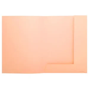 EXACOMPTA Paquet 50 chemises 2 rabats carte 210g SUPER 250. Coloris bulle