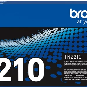 BROTHER Kit toner Noir TN2210