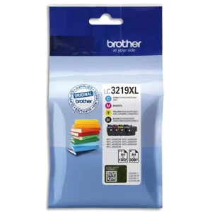 BROTHER Cartouche Jet d'encre 4 couleurs LC3219XLVAL