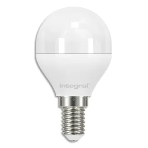 INTEGRAL Ampoule LED Mini Globe E14, 5,5 Watts équivalent 40 Watts, 2700 Kelvin, 470 Lumens