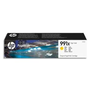 HP Cartouche Jet d'encre Jaune haute capacité 991X M0J98AE