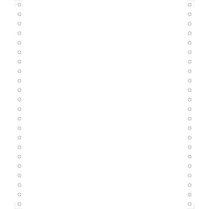 EXACOMPTA Boîte 2000 feuilles listing 70g standard blanc 240x11 1 pli bande Caroll détachable