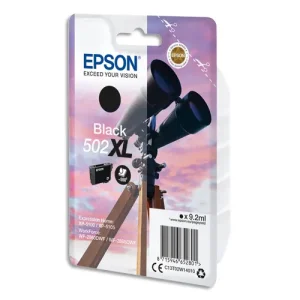EPSON Cartouche Jet d'Encre Black XL "Jumelles'' 502 - C13T02W14010