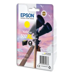 EPSON Cartouche Jet d'Encre Yellow XL "Jumelles'' 502 - C13T02W44010