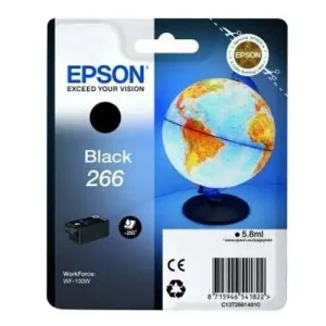 EPSON Cartouche Jet d'Encre DURABrite Ultra Noir ''Globe'' 266 - C13T26614010