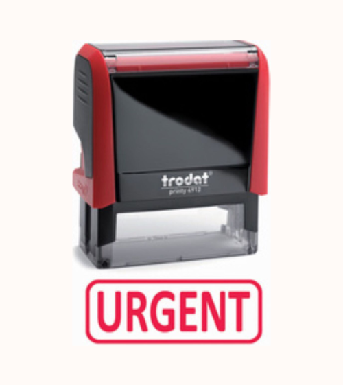 trodat Tampon de texte X-print 4912 "LETTRE PRIORITAIRE"