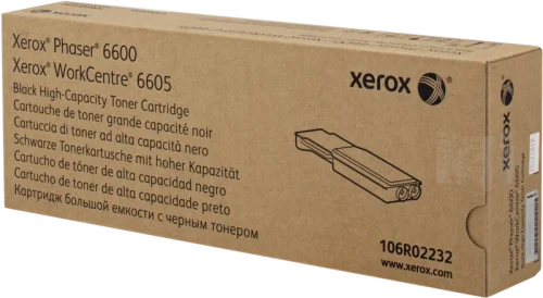 XEROX Toner Laser Jaune xl 6.000 pages phaser/6600/6605 106R02231