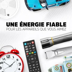 ENERGIZER Pile Max 9v 6LR61, pack de 1 pile