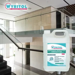 WYRITOL Bidon 5 litres dégraissant, désinfectant, pour surfaces et sols, contact alimentaire