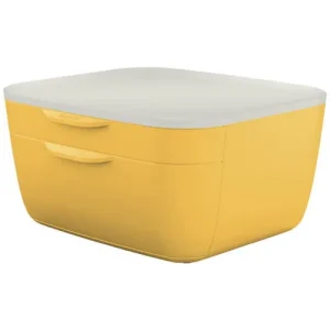 LEITZ Bloc de classement Cosy, L251 x H143 x P275 mm, jaune