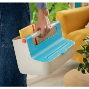 LEITZ Boîte de rangement Cosy, L214 x H196 x P367 mm, bleu