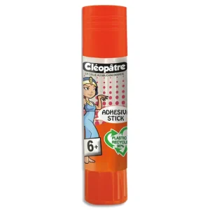 CLEOPATRE Cléostick transparent adhésive 8 gr dès 6 ans -''recyCléo''