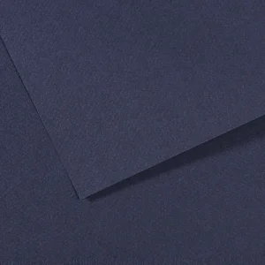CANSON Feuille MI-TEINTES® 50X65 160g bleu indigo 140