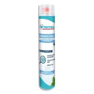 WYRITOL Désinfectant pour grands espaces. Actif sur virus. Parfum menthe naturel