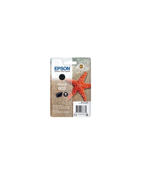 EPSON Cartouche Jet d'Encre Black "Etoile de Mer'' 603 - C13T03U14010