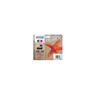 EPSON Multipack Cartouches Jet d'Encre 4 couleurs N/C/M/J "Etoile de Mer'' 603XL - C13T03A64010