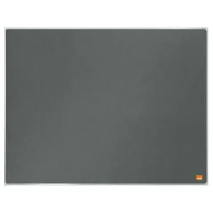 NOBO Tableau d'affichage en feutre Impression Pro - 600 x 450 mm - gris - 1915219