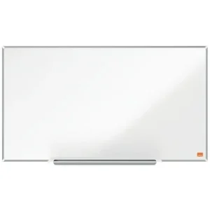 NOBO Tableau blanc en acier laqué Impression Pro magnétique 710 x 400 mm - Blanc - 1915253