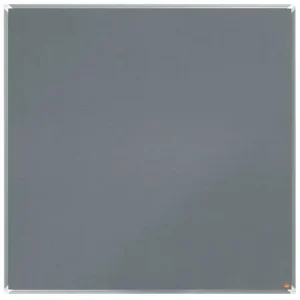 NOBO Tableau d'affichage en feutre Premium Plus - 1500 x 1200 mm - gris - 1915198