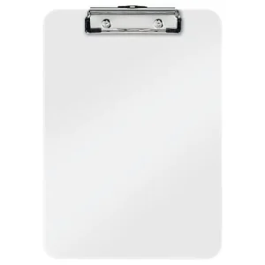 LEITZ Porte-blocs WOW A4, capacité 75 feuilles. Dimensions : L22,8 x H1,7 x P32 cm. Coloris blanc