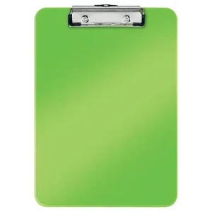 LEITZ Porte-blocs WOW A4, capacité 75 feuilles. Dimensions : L22,8 x H1,7 x P32 cm. Coloris vert